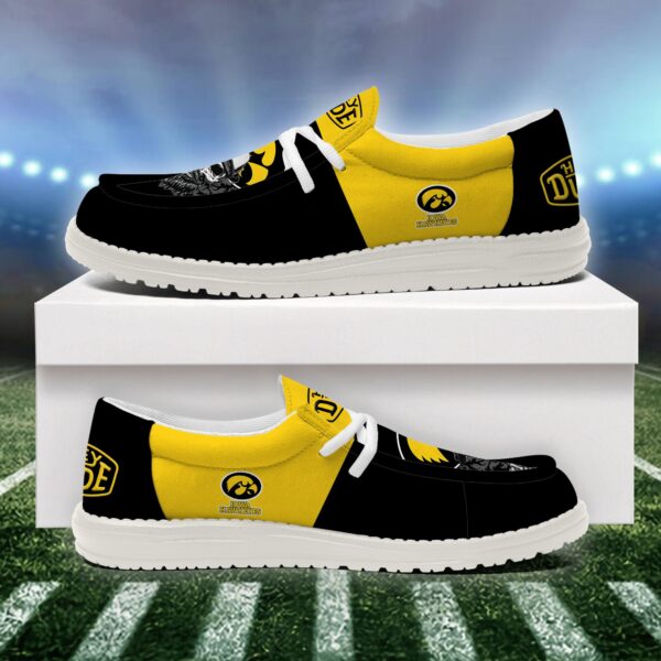 Tubopro Iowa Hawkeyes Personalized Hey Dude Shoes For Men And Women - Image 4