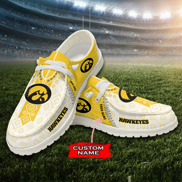 Tubopro Iowa Hawkeyes Personalized Hey Dude Shoes For Men And Women - Image 6
