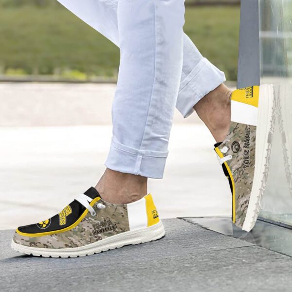 Tubopro Iowa Hawkeyes Personalized Hey Dude Shoes For Men And Women - Image 4