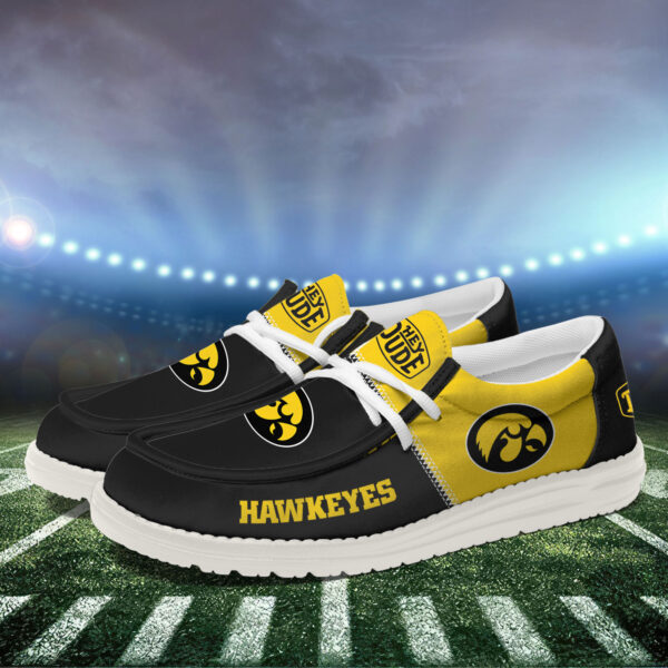 Tubopro Iowa Hawkeyes Personalized Hey Dude Shoes For Men And Women - Image 3