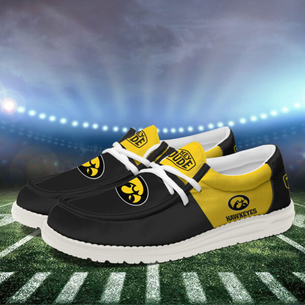 Tubopro Iowa Hawkeyes Personalized Hey Dude Shoes For Men And Women - Image 3