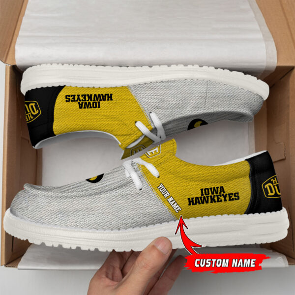 Tubopro Iowa Hawkeyes Personalized Hey Dude Shoes For Men And Women - Image 2