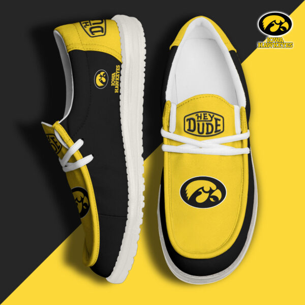 Tubopro Iowa Hawkeyes Personalized Hey Dude Shoes For Men And Women