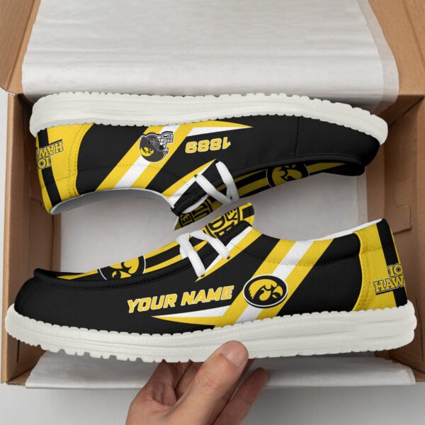 Tubopro Iowa Hawkeyes Personalized Hey Dude Shoes For Men And Women - Image 2