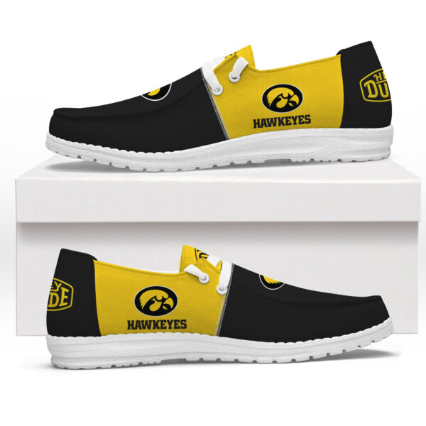 Tubopro Iowa Hawkeyes Personalized Hey Dude Shoes For Men And Women - Image 2
