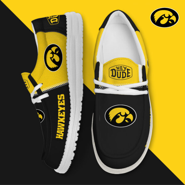 Tubopro Iowa Hawkeyes Personalized Hey Dude Shoes For Men And Women