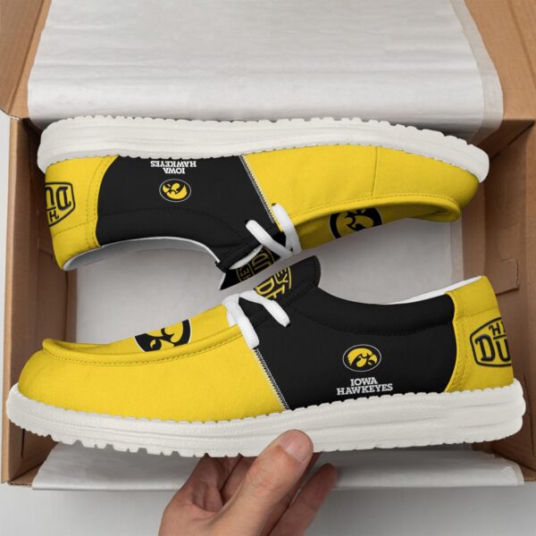 Tubopro Iowa Hawkeyes Personalized Hey Dude Shoes For Men And Women - Image 3