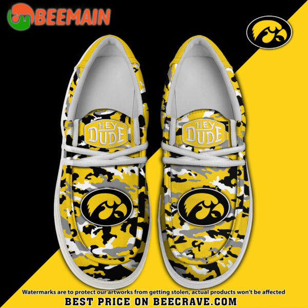 Tubopro Iowa Hawkeyes Personalized Hey Dude Shoes For Men And Women