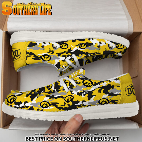 Tubopro Iowa Hawkeyes Personalized Hey Dude Shoes For Men And Women - Image 4