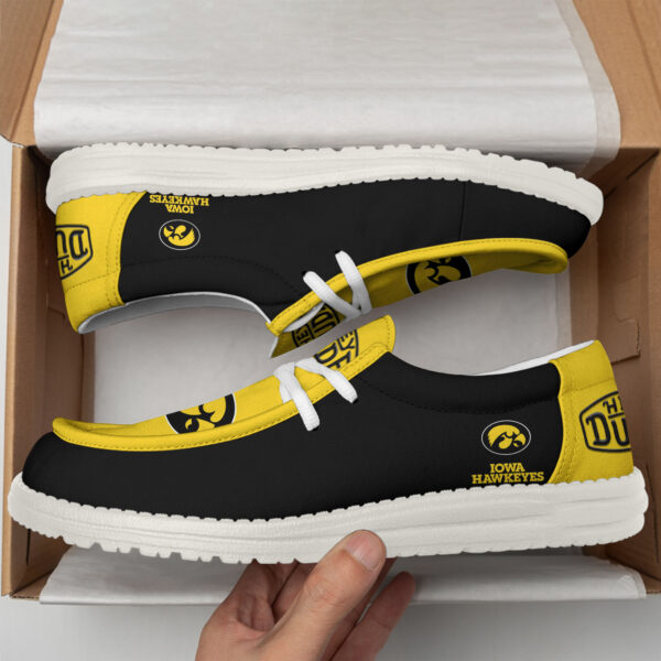 Tubopro Iowa Hawkeyes Personalized Hey Dude Shoes For Men And Women - Image 2