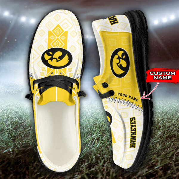 Tubopro Iowa Hawkeyes Personalized Hey Dude Shoes For Men And Women - Image 3