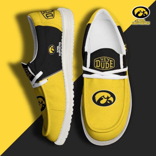 Tubopro Iowa Hawkeyes Personalized Hey Dude Shoes For Men And Women