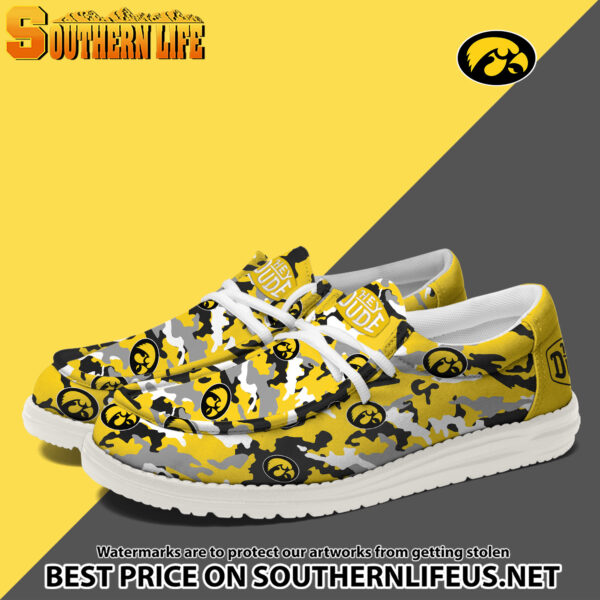Tubopro Iowa Hawkeyes Personalized Hey Dude Shoes For Men And Women - Image 2