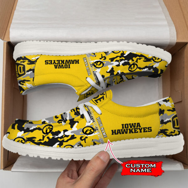 Tubopro Iowa Hawkeyes Personalized Hey Dude Shoes For Men And Women - Image 2