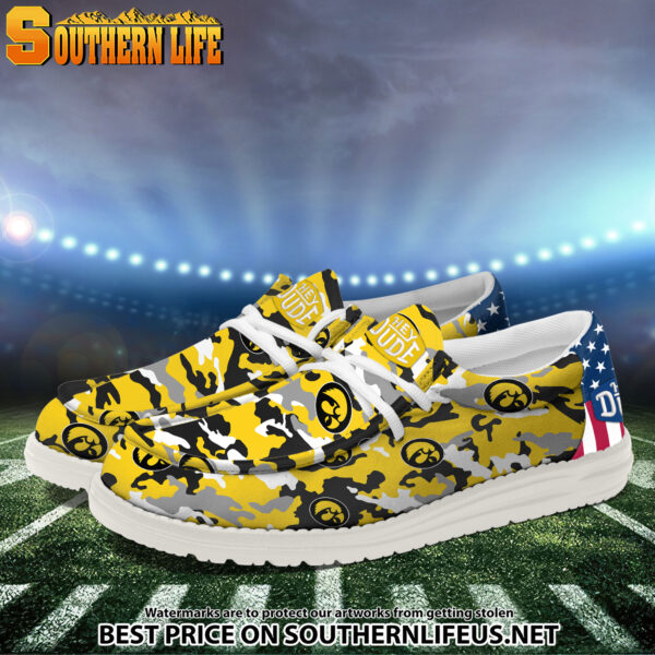 Tubopro Iowa Hawkeyes Personalized Hey Dude Shoes For Men And Women - Image 2