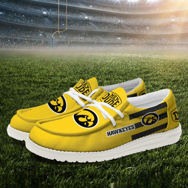 Tubopro Iowa Hawkeyes Personalized Hey Dude Shoes For Men And Women - Image 2