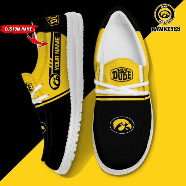 Tubopro Iowa Hawkeyes Personalized Hey Dude Shoes For Men And Women