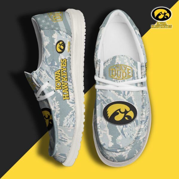 Tubopro Iowa Hawkeyes Personalized Hey Dude Shoes For Men And Women