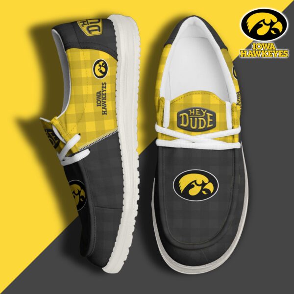 Tubopro Iowa Hawkeyes Personalized Hey Dude Shoes For Men And Women