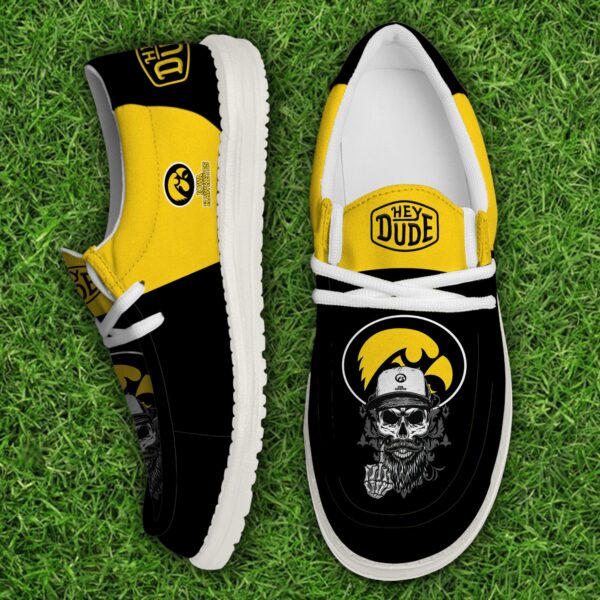Tubopro Iowa Hawkeyes Personalized Hey Dude Shoes For Men And Women