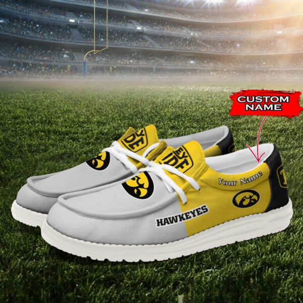 Tubopro Iowa Hawkeyes Personalized Hey Dude Shoes For Men And Women - Image 2