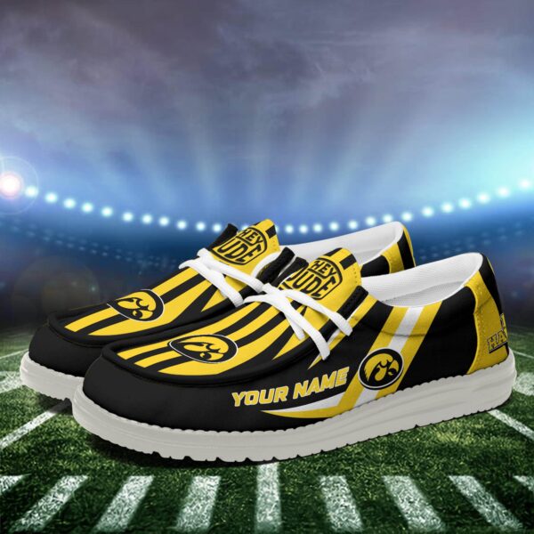 Tubopro Iowa Hawkeyes Personalized Hey Dude Shoes For Men And Women - Image 3