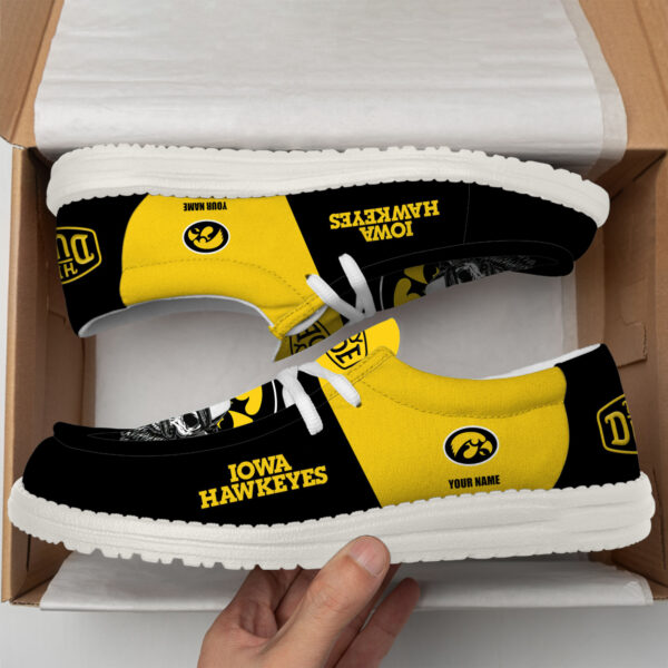 Tubopro Iowa Hawkeyes Personalized Hey Dude Shoes For Men And Women - Image 3
