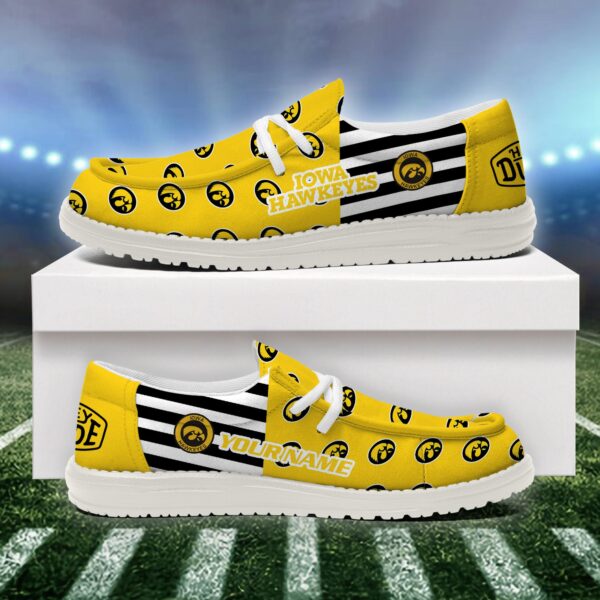 Tubopro Iowa Hawkeyes Personalized Hey Dude Shoes For Men And Women - Image 2
