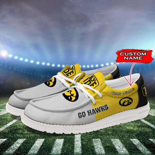 Tubopro Iowa Hawkeyes Personalized Hey Dude Shoes For Men And Women - Image 3