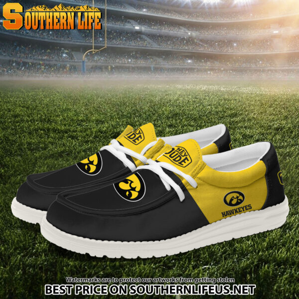 Tubopro Iowa Hawkeyes Personalized Hey Dude Shoes For Men And Women - Image 2