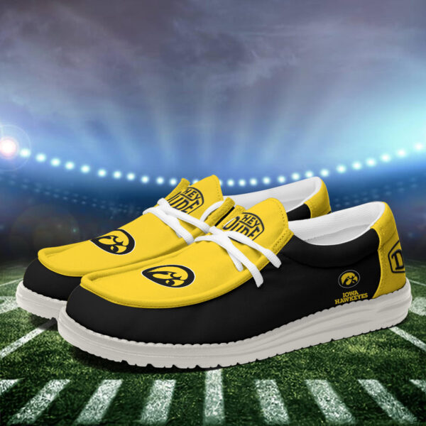 Tubopro Iowa Hawkeyes Personalized Hey Dude Shoes For Men And Women - Image 3