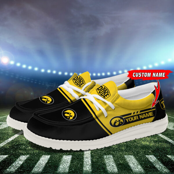 Tubopro Iowa Hawkeyes Personalized Hey Dude Shoes For Men And Women - Image 3