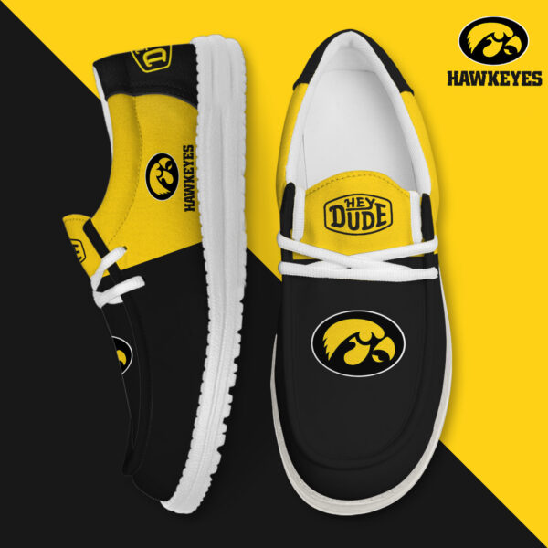 Tubopro Iowa Hawkeyes Personalized Hey Dude Shoes For Men And Women