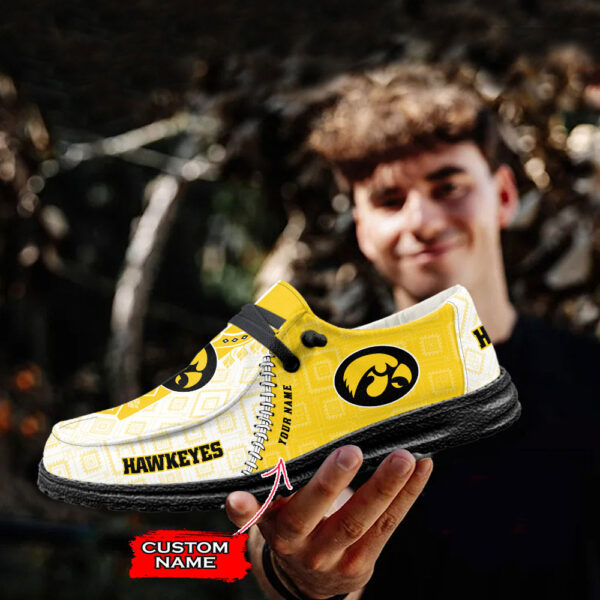 Tubopro Iowa Hawkeyes Personalized Hey Dude Shoes For Men And Women - Image 2