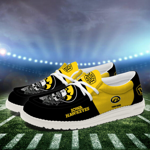 Tubopro Iowa Hawkeyes Personalized Hey Dude Shoes For Men And Women - Image 2