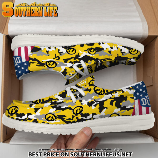 Tubopro Iowa Hawkeyes Personalized Hey Dude Shoes For Men And Women - Image 4