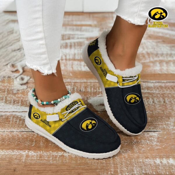 Tubopro Iowa Hawkeyes Personalized Hey Dude Shoes For Men And Women