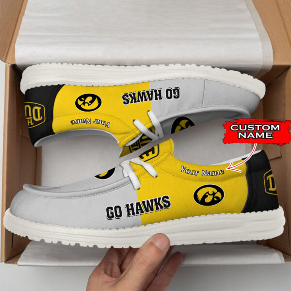 Tubopro Iowa Hawkeyes Personalized Hey Dude Shoes For Men And Women - Image 2