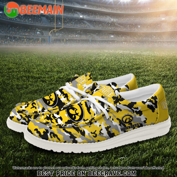 Tubopro Iowa Hawkeyes Personalized Hey Dude Shoes For Men And Women - Image 2