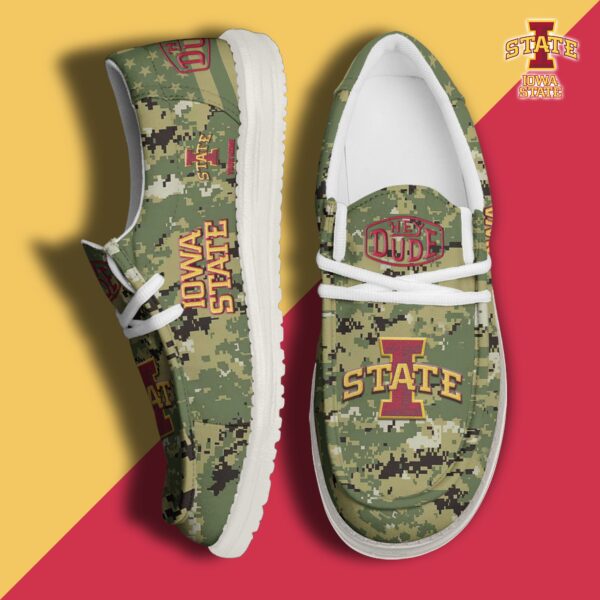Tubopro Iowa State Cyclones Personalized Hey Dude Shoes For Men And Women