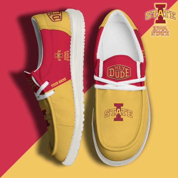 Tubopro Iowa State Cyclones Personalized Hey Dude Shoes For Men And Women