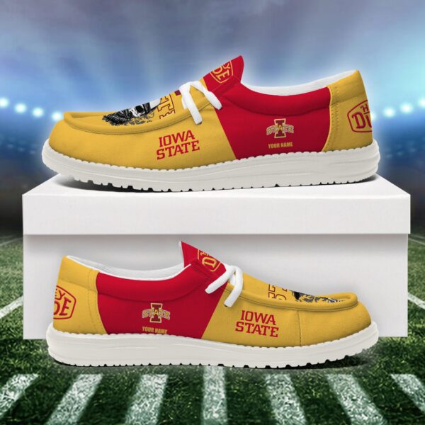 Tubopro Iowa State Cyclones Personalized Hey Dude Shoes For Men And Women - Image 4