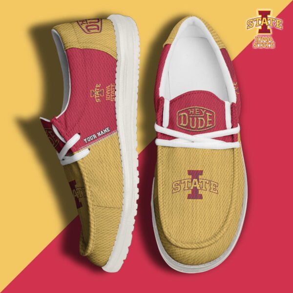 Tubopro Iowa State Cyclones Personalized Hey Dude Shoes For Men And Women