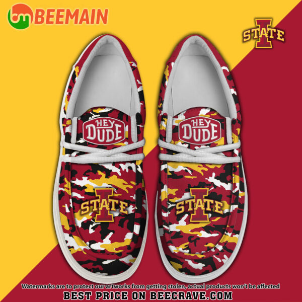 Tubopro Iowa State Cyclones Personalized Hey Dude Shoes For Men And Women