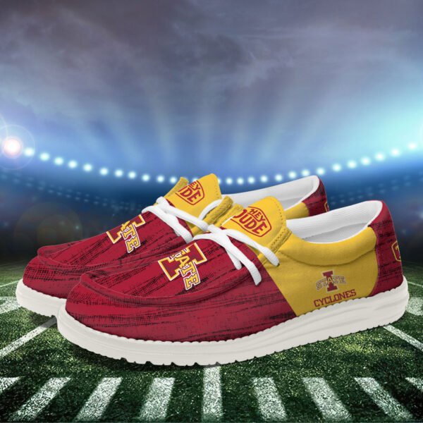 Tubopro Iowa State Cyclones Personalized Hey Dude Shoes For Men And Women - Image 3