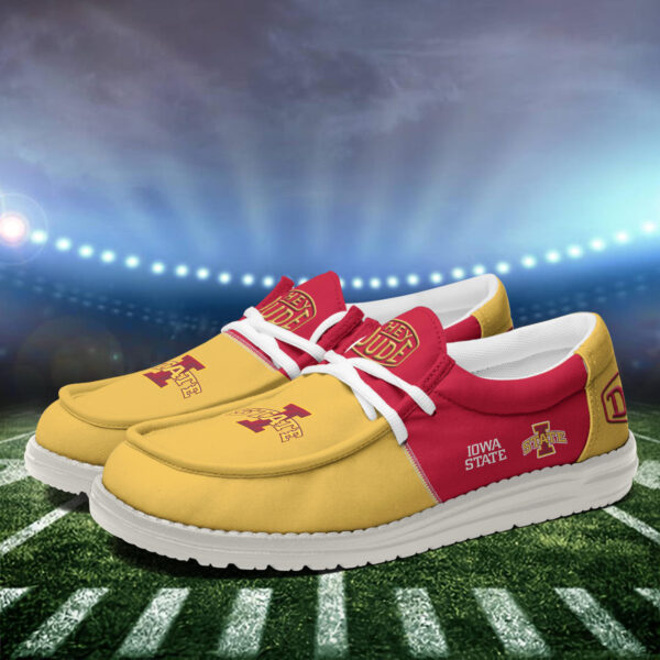 Tubopro Iowa State Cyclones Personalized Hey Dude Shoes For Men And Women - Image 4