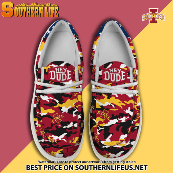 Tubopro Iowa State Cyclones Personalized Hey Dude Shoes For Men And Women