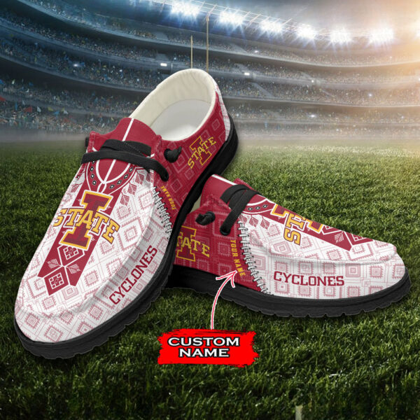 Tubopro Iowa State Cyclones Personalized Hey Dude Shoes For Men And Women - Image 5