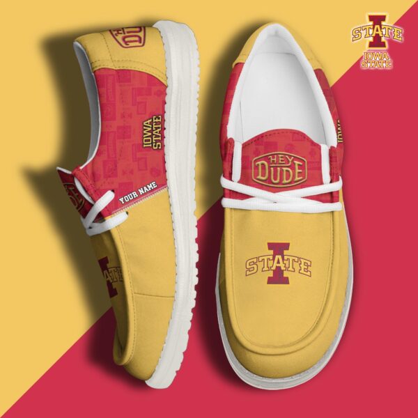 Tubopro Iowa State Cyclones Personalized Hey Dude Shoes For Men And Women