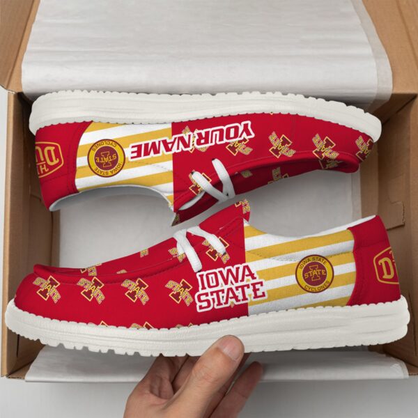 Tubopro Iowa State Cyclones Personalized Hey Dude Shoes For Men And Women